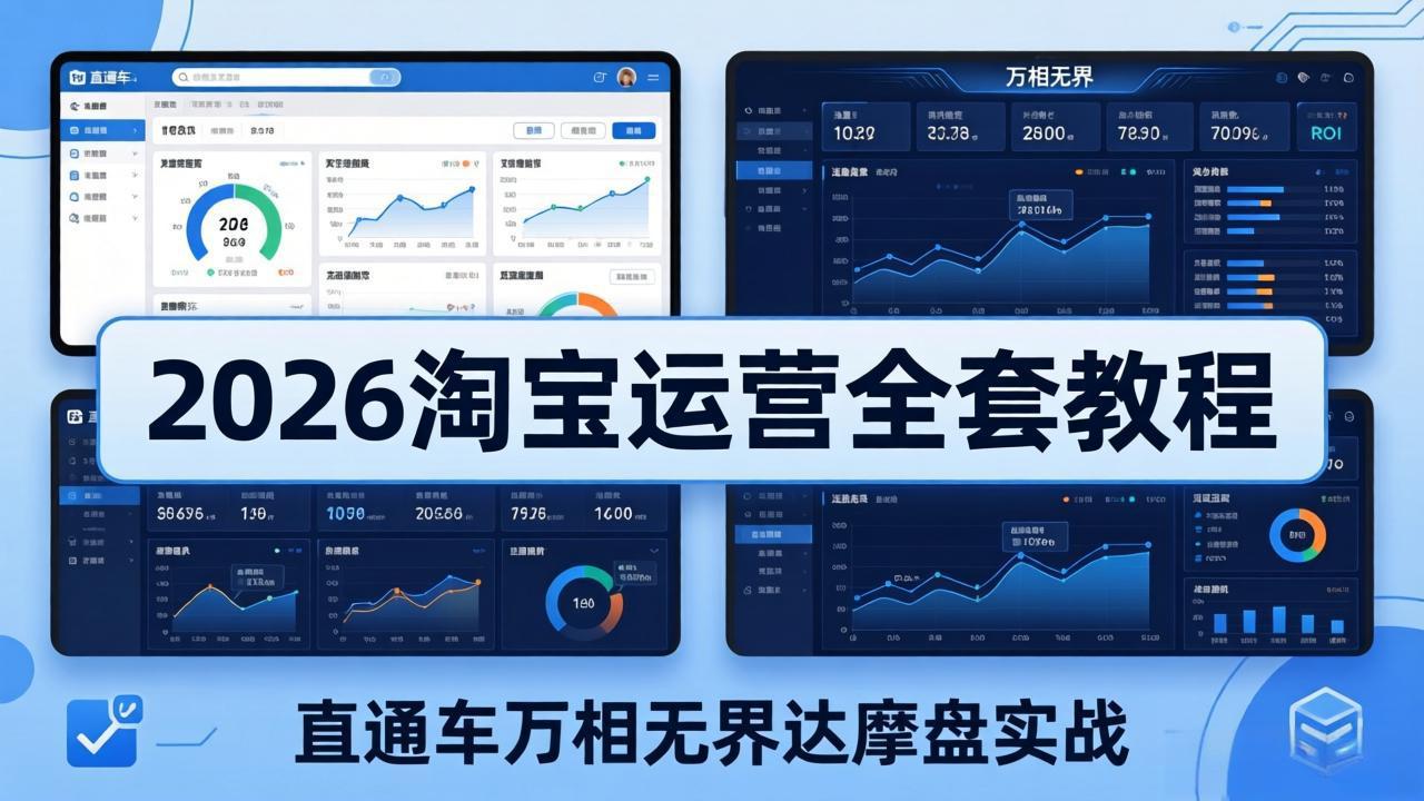 2026淘宝运营全套教程(更新5月3日-轻创掘金社