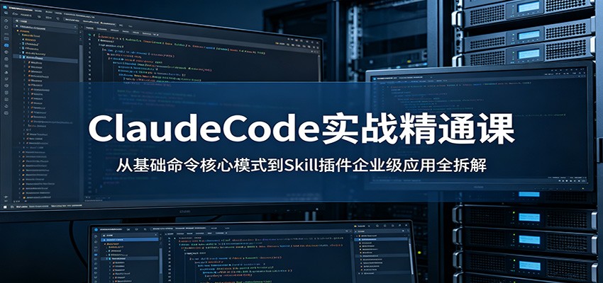ClaudeCode实战精通课：从基础命令核心模式到Skill插件企业级应用全拆解-轻创掘金社
