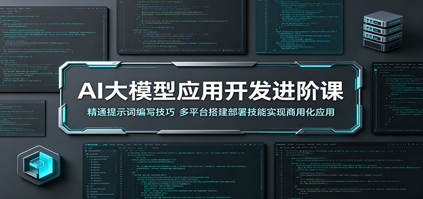 AI大模型应用开发进阶课：精通提示词编写技巧，多平台搭建部署技能实现商用化应用-轻创掘金社