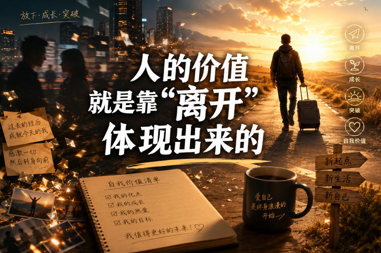付费文章：人的价值就是靠“离开”体现出来的-轻创掘金社